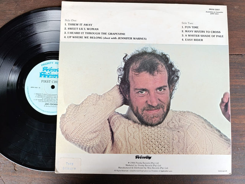 Joe Cocker - First Choice (RSA VG)