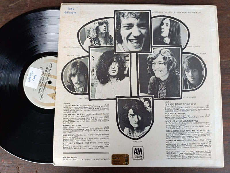 Joe Cocker – With A Little Help From My Friends (USA VG)