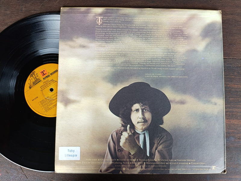 Arlo Guthrie - Amigo (USA VG-)
