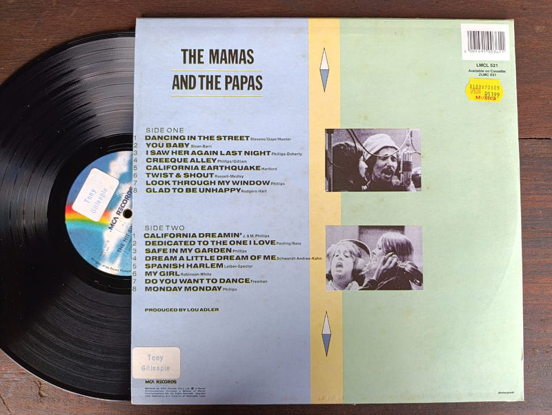 The Mamas & The Papas - The Hit Single Collection (RSA VG+)