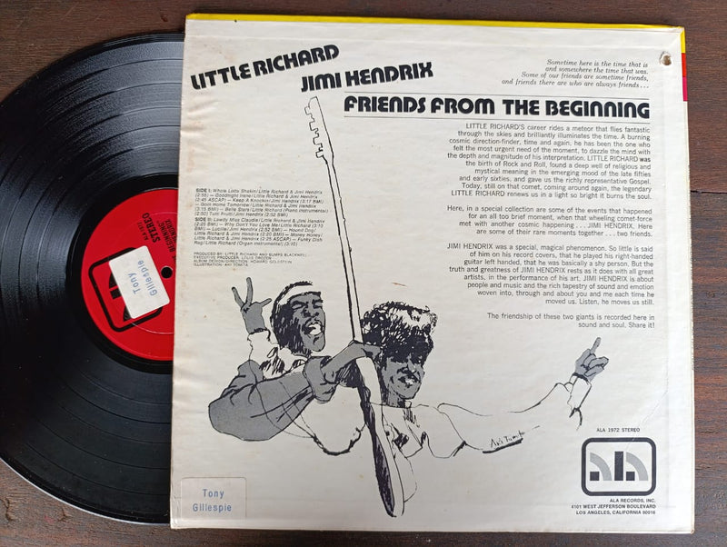 Little Richard / Jimi Hendrix – Friends - From The Beginning (USA VG+)