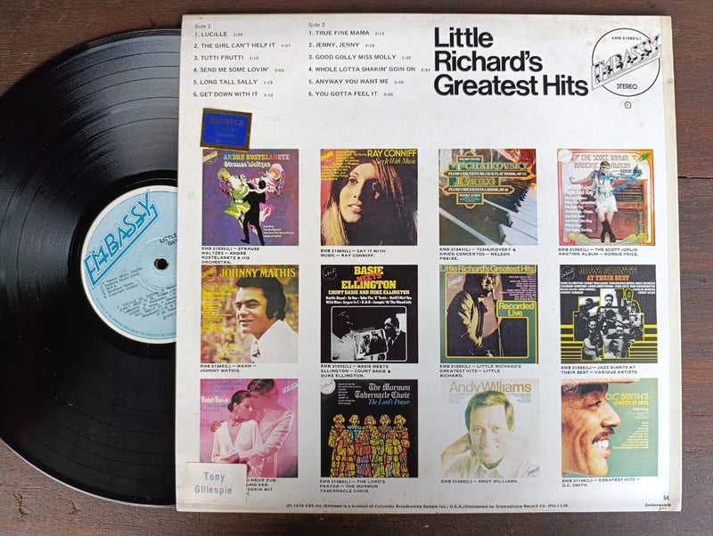 Little Richard - Greatest Hits (RSA VG+)