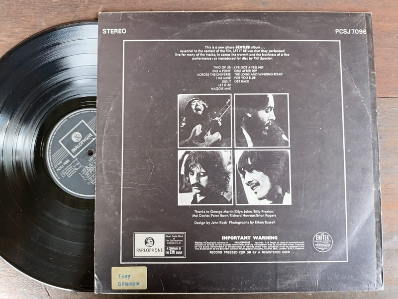 The Beatles – Let It Be (RSA VG+)