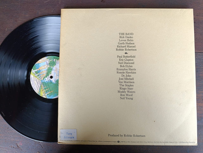The Band - The Last Waltz (USA VG/VG+) 3LP With Booklet
