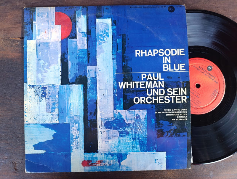Paul Whiteman And His Orchestra – Rhapsodie In Blue 10" (Germany VG)