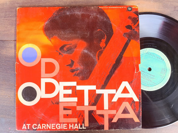 Odetta - At Carnegie Hall 10" (Germany VG)