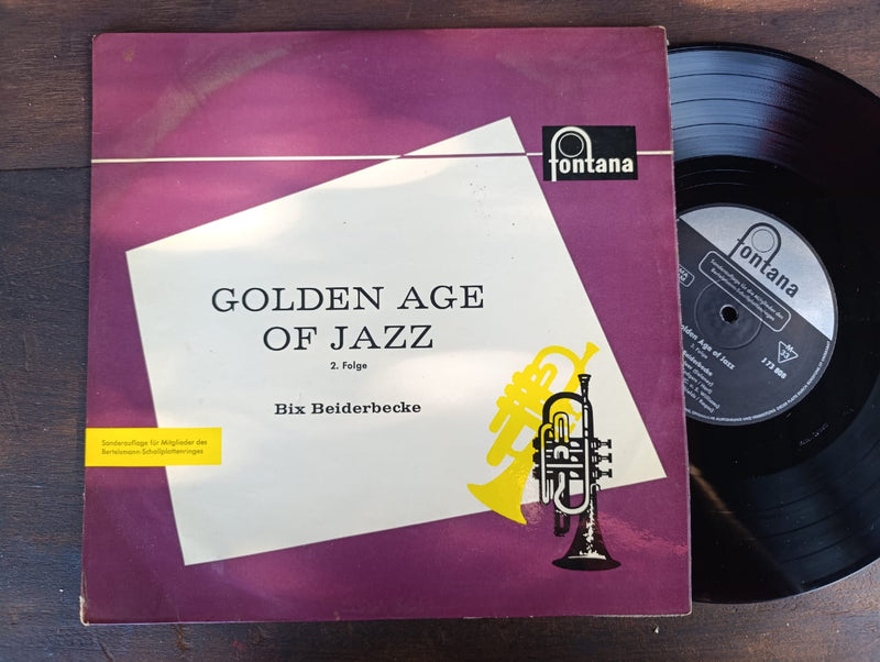 Bix Beiderbecke - Golden Age Of Jazz 10" (UK VG)
