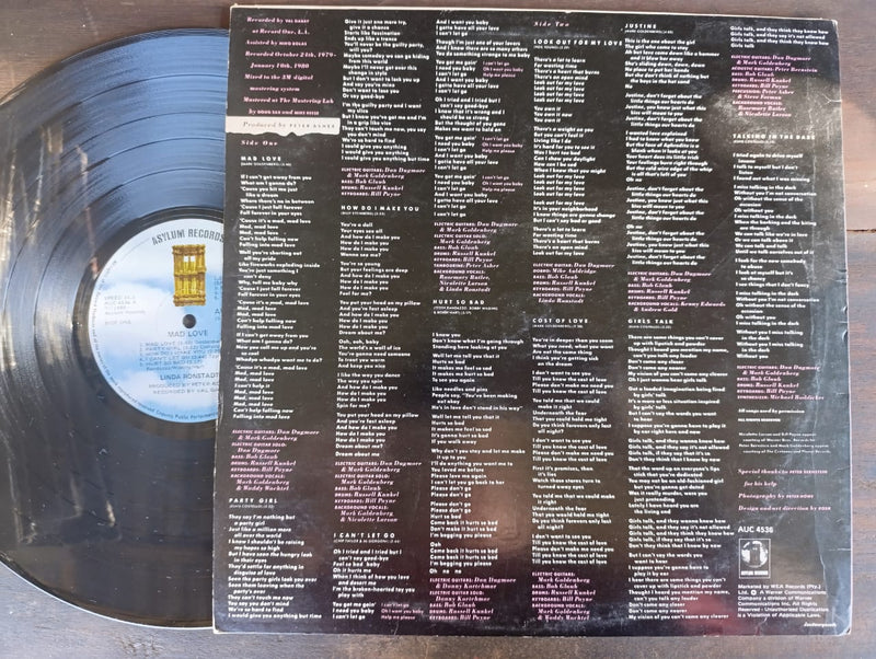 Linda Ronstadt - Made Love (RSA VG)