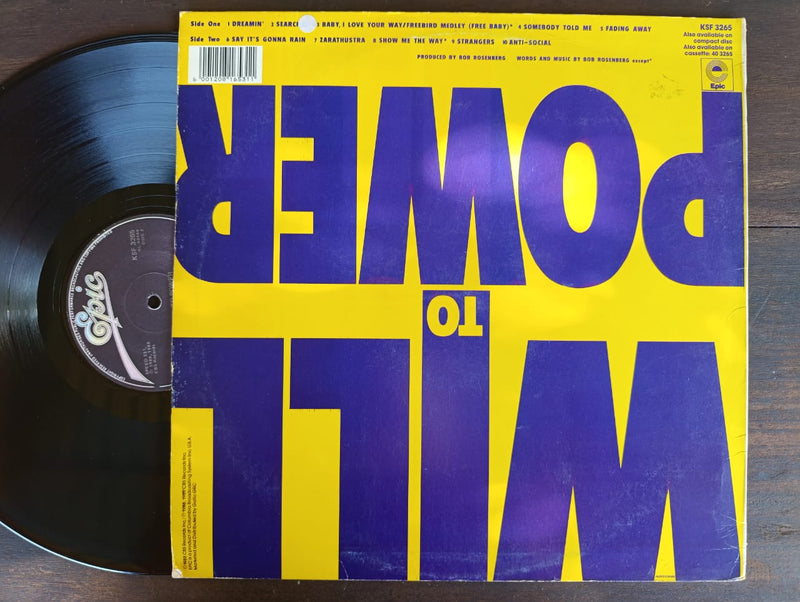 Will To Power - Will To Power (RSA VG+)