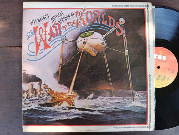 Jeff Wayne - The War Of The Worlds (RSA VG) 2LP Gatefold + Booklet