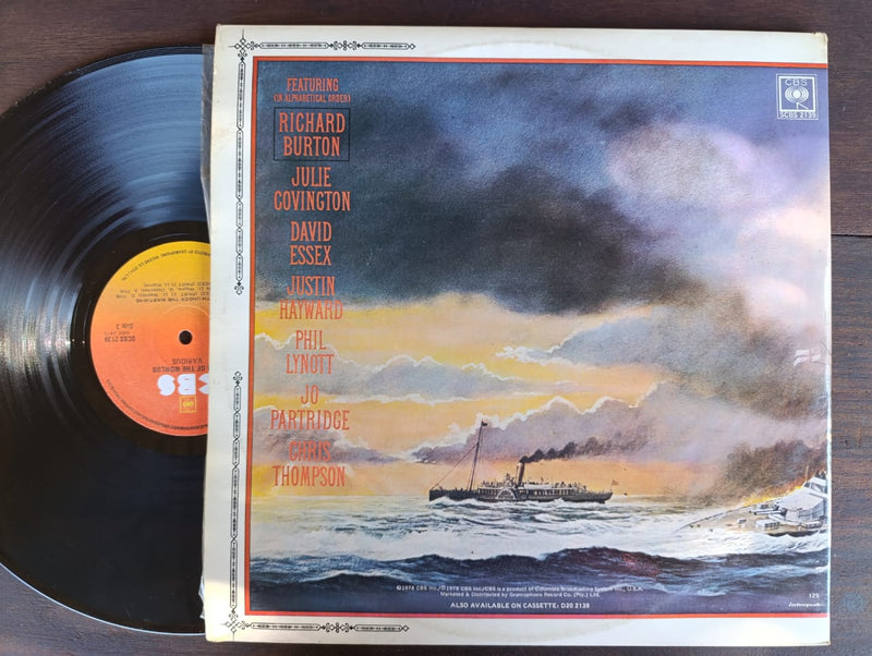 Jeff Wayne - The War Of The Worlds (RSA VG) 2LP Gatefold + Booklet