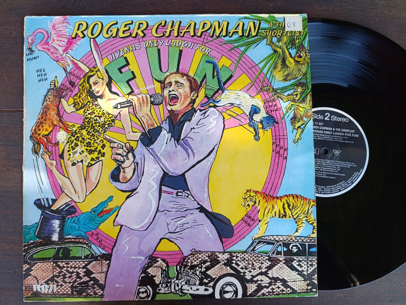 Roger Chapman & The Shortlist – Hyenas Only Laugh For Fun (Germany VG)