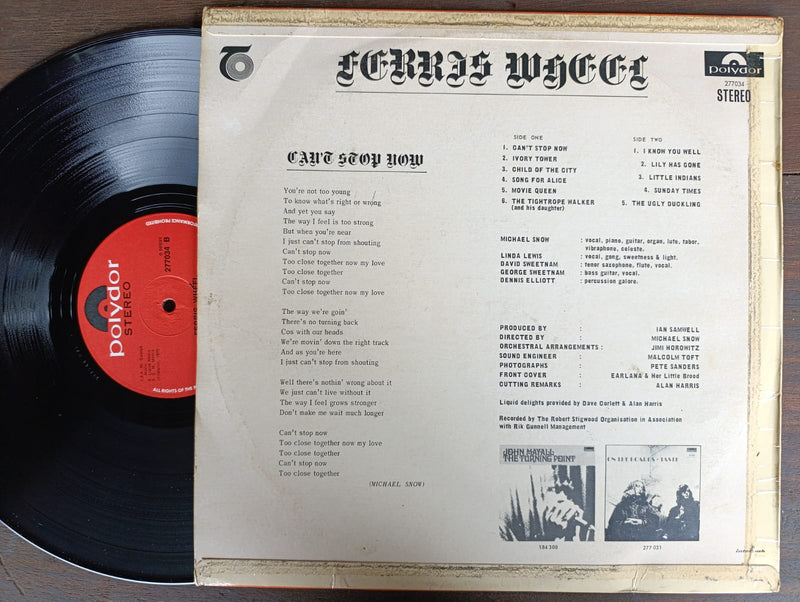 Ferris Wheel - Ferris Wheel (RSA VG+)