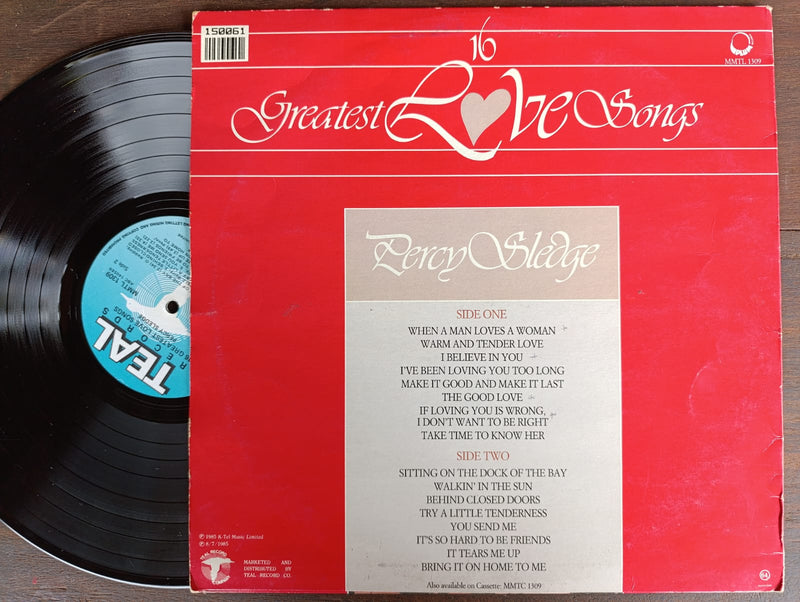 Percy Sledge – 16 Greatest Love Songs (RSA VG)