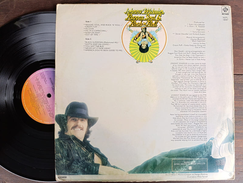 Johnny Wakelin - Reggae Soul & Rock 'N Roll (RSA VG-)