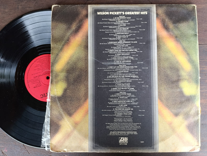Wilson Pickett - Greatest Hits (RSA VG/VG-) 2LP Gatefold
