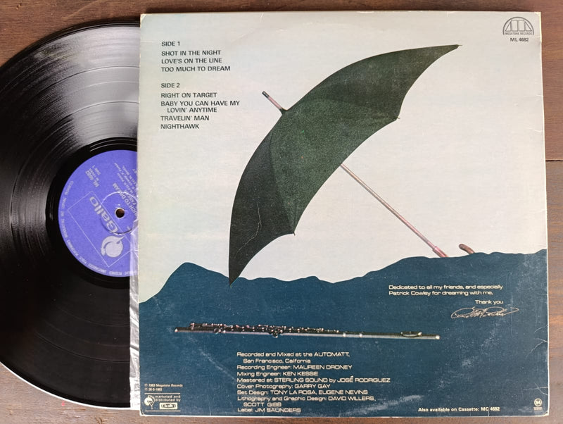 Paul Parker – Too Much To Dream (RSA VG+)