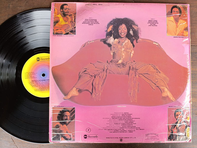 Rufus - Featuring Chaka Khan (RSA VG-)