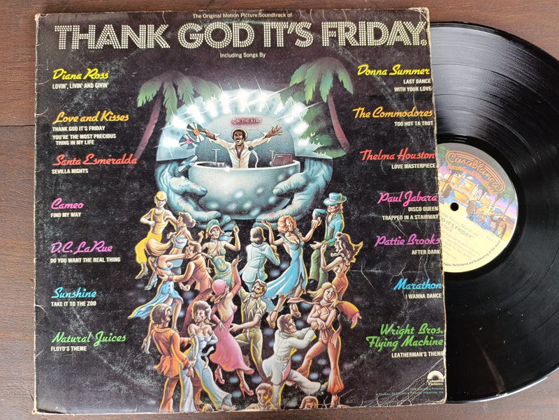 Thank God It's Friday OST (RSA VG) 2LP Gatefold