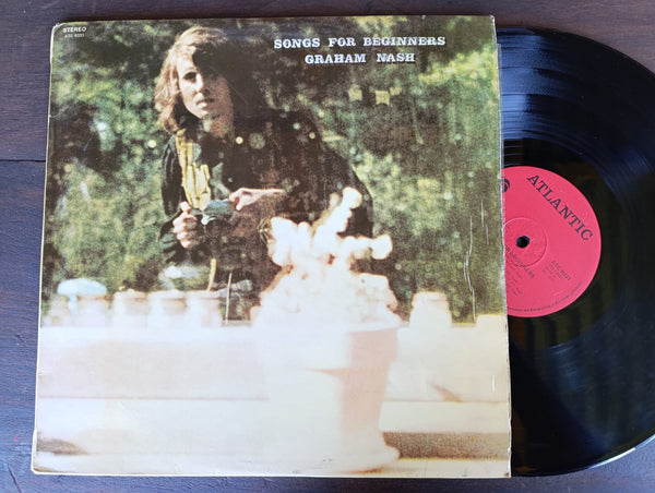 Graham Nash - Songs For Beginners (RSA VG) with inner
