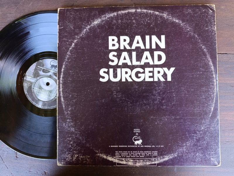 Emerson Lake & Palmer - Brain Salad Surgery (USA VG+) With Booklet