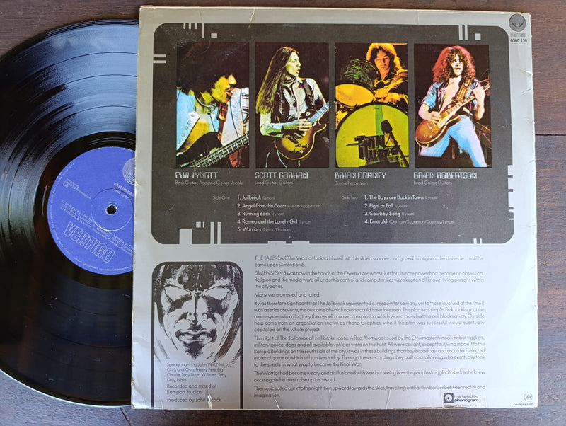 Thin Lizzy - Jailbreak (RSA VG-)