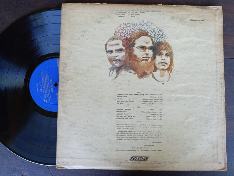 ZZ Top – ZZ Top's First Album (USA VG-)