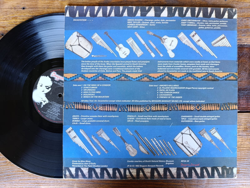 Incantation - Cacharpaya (UK VG+)