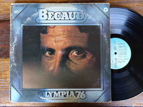 Gilbert Becaud - Olympia 76 (France VG) 2LP Gatefold
