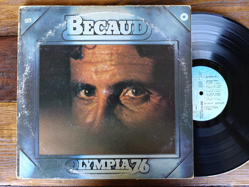 Gilbert Becaud - Olympia 76 (France VG) 2LP Gatefold