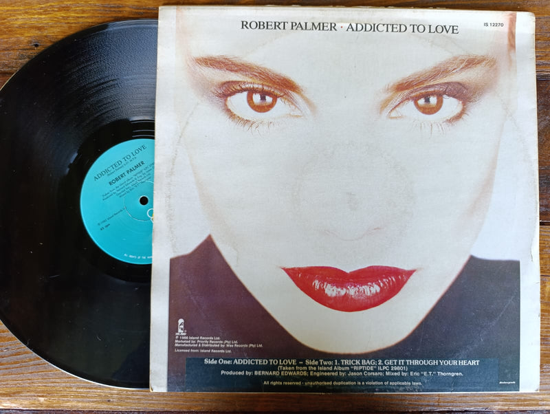 Robert Palmer - Addicted To Love 12" (RSA VG)