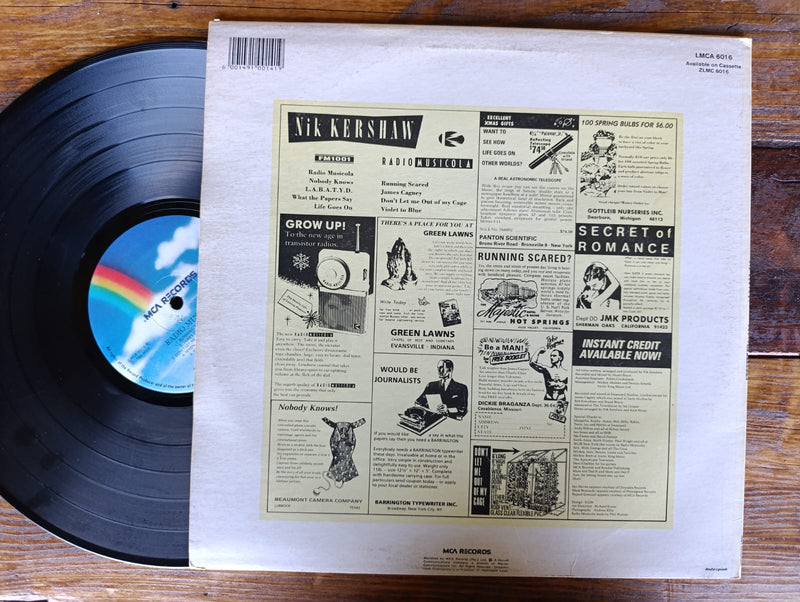 Nik Kershaw - Radio Musicola (RSA VG)