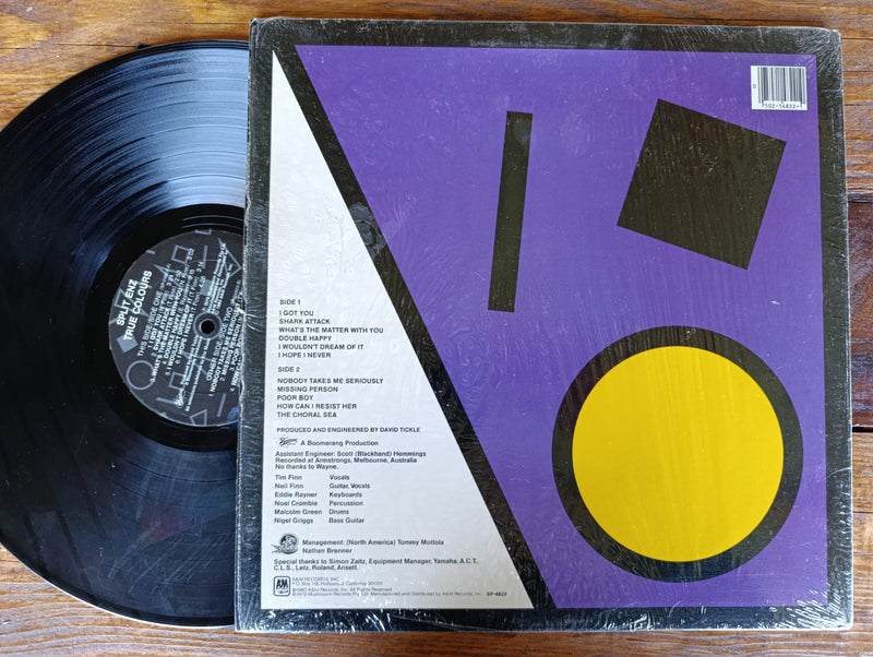 Split Enz - True Colours (US VG) Holographic Etched