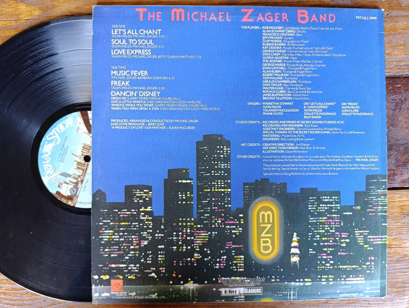Michael Zager Band - Let's All Chant (RSA VG)