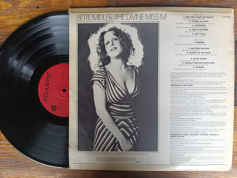 Bette Midler - The Divine Miss M (RSA VG)