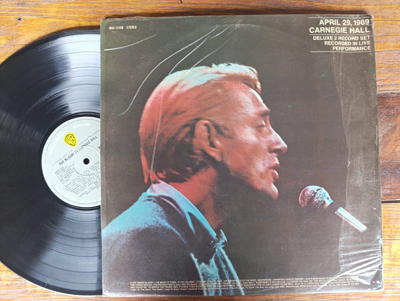 Rod McKuen - At Carnegie Hall (RSA VG) 2LP Gatefold