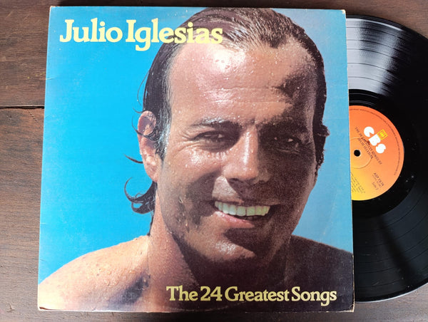 Julio Iglesias - 24 Greatest Songs (RSA VG+) 2LP Gatefold