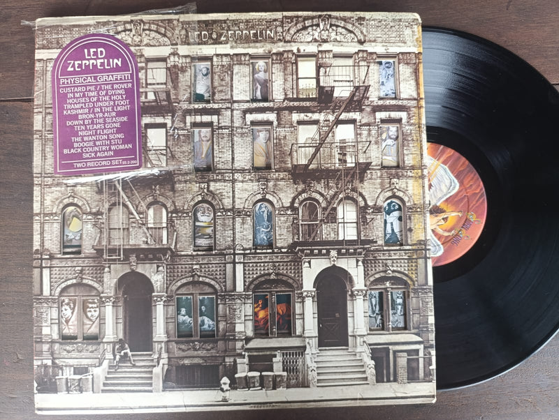 Led Zeppelin – Physical Graffiti (USA VG) 2LP with insert /die cut sleeve