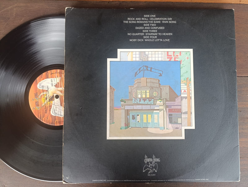 Led Zeppelin - The Song Remains The Sam (USA VG) 2LP Gatefold with booklet
