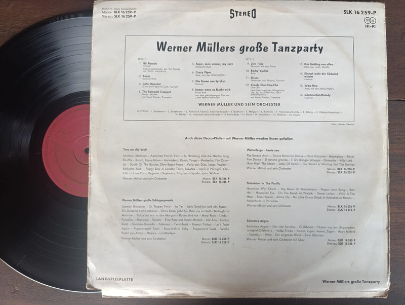 Werner Mullers - Grobe Tanzparty (Germany VG-)