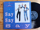 Paul McCartney ● Michael Jackson – Say Say Say 12" (RSA VG)
