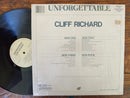 Cliff Richard - Unforgettable (RSA VG+) 2LP Gatefold