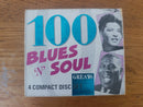Blues N Soul- 100 Greats. Vol I,II,III,IV (USA VG+) 4 CDs