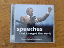 Speeches That Changed The World- Audiobook Disc 1&2(UK VG+) 2 CDs