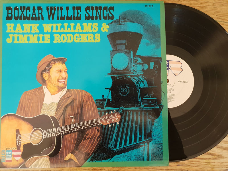 Boxcar Willie - Sings Hank Williams & Jimmie Rodgers (USA VG+)