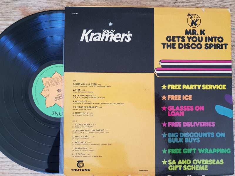 Various Artists | Solly Kramer's, Disco Groove Vol. 1 (RSA VG+)