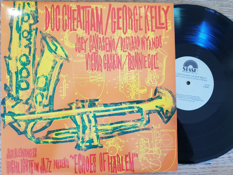 Doc Cheatham / George Kelly – Jack Kleinsinger's Highlights In Jazz Presents "Echoes Of Harlem" (USA VG+)