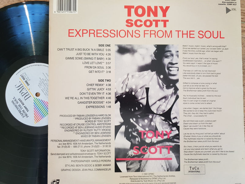 Tony Scott - Expressions From The Soul (RSA VG+)