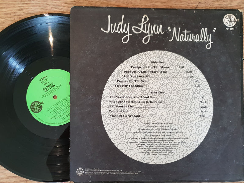 Judy Lynn - Naturally (USA VG+)