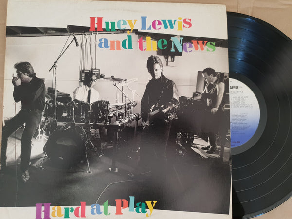 Huey Lewis & The News - Hard At Play (RSA VG+)